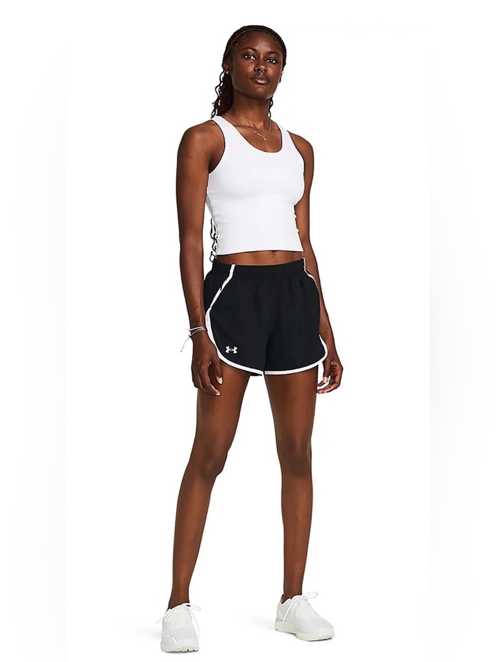 Under Armor Women’s IA Fly-by 3in Shorts, Lightweight With Breathable Mesh/ M - Picture 3 of 12
